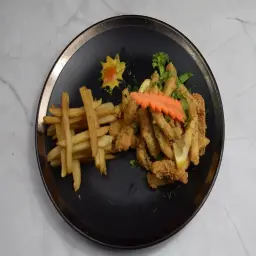 حبار مقلي